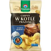 Chipsy - Przysnacki Chipsy W Kotle Prażone Z Solą Morską 30G - miniaturka - grafika 1