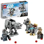 Klocki - LEGO Star Wars Mikromyśliwce AT-AT kontra Tauntaun 75298 - miniaturka - grafika 1