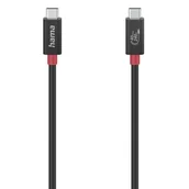 Kable USB - Hama Kabel USB Typ-C - USB Typ-C 200779 1 m Czarny - miniaturka - grafika 1
