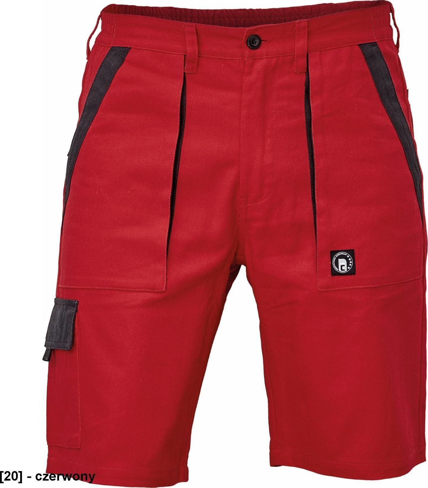 CERVA MAX NEO - spodenki - czerwony 62