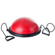 Pozostały sprzęt i akcesoria do ćwiczeń - Pure2Improve pure2i mprove Balance ball, czarny/czerwony, 58 cm P2I200140 - miniaturka - grafika 1