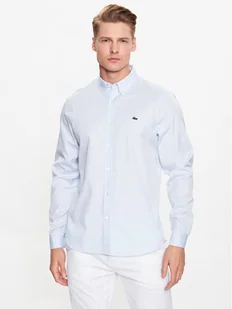 Lacoste Koszula CH2933 Błękitny Regular Fit - Koszule męskie - miniaturka - grafika 1