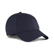 Czapki damskie - Czapka z daszkiem PUMA ESS METAL PUMA CAT BB CAP 02599406 – Granatowy - miniaturka - grafika 1