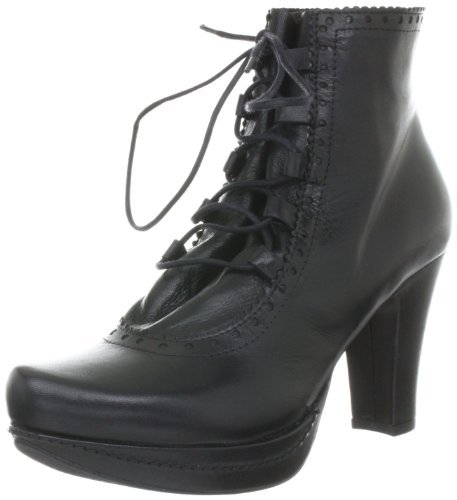 Virus Moda 960761 Fashion półkozaki damskie, czarny - Czarny czarny 1-41 EU