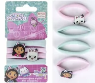 Ozdoby do włosów - Cerda, Gumki Frotki Do Włosów Koci Domek Gabi, 4 Szt. - miniaturka - grafika 1