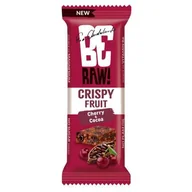 Batoniki - BeRAW! Crispy Fruit Wiśnia i Kakao Baton owocowy, 40g >> 0zł za wysyłkę przy zakupach od 149 zł << - miniaturka - grafika 1