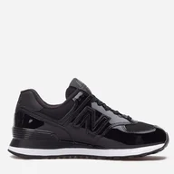 Bluzy sportowe damskie - Buty sportowe damskie New Balance 574 WL574TA2 37.5 (7US) 24 cm Czarne (195173230023) - miniaturka - grafika 1