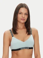 Biustonosze - Calvin Klein Underwear Biustonosz bezfiszbinowy 000QF7659E Niebieski - miniaturka - grafika 1