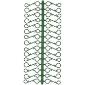 Bombki - Haczyki do zawieszenia bombek ozdób na choinkę haczyk zielony święta zestaw 60 sztuk kod: O-839113 + Sprawdź na SuperWnetrze.pl - NATYCHMIASTOWA WYSYŁKA !! - miniaturka - grafika 1