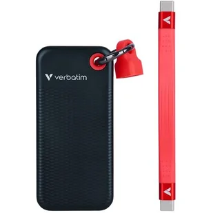 Verbatim Pocket SSD 1TB Black/Red 32192 - Dyski SSD - miniaturka - grafika 1