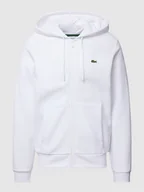 Bluzy męskie - Bluza rozpinana z wyhaftowanym logo - miniaturka - grafika 1