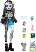 Lalki dla dziewczynek - Monster High Frankie Stein Zestaw Lalka Laleczka Akcesoria Dla Dziewczynek - miniaturka - grafika 1