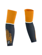 Ściągacze i opaski sportowe - COMPRESSPORT Rękawki kompresyjne ARMFORCE ULTRALIGHT magent/ autumn glory - miniaturka - grafika 1