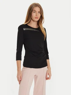 Rinascimento Bluzka CFC0121171003 Czarny Regular Fit - Bluzki damskie - miniaturka - grafika 1