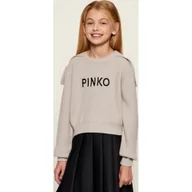 Swetry dla dziewczynek - Pinko UP Sweter Regular Fit - miniaturka - grafika 1