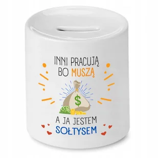 Dla Pszczelarza Skarbonka na Urodziny na Prezent z Nadrukiem ze Zdjęciem + Opakowanie na prezent (wzór 03) - Skarbonki - miniaturka - grafika 1