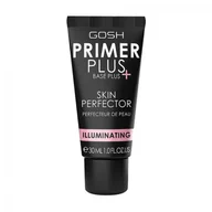 Podkłady do twarzy - Gosh Primer Plus+ Base Illuminating baza pod makijaż 30ml - miniaturka - grafika 1