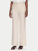 Spodnie damskie - Morgan Spodnie materiałowe 251-PVIVI.F M Écru Regular Fit - miniaturka - grafika 1