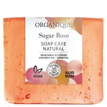 Organique Mydło naturalnie pielęgnujące Sugar Rose 100 g - Mydła - miniaturka - grafika 1