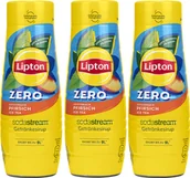 Syropy i koncentraty owocowe - 3x Syrop do SodaStream Lipton Ice Tea Brzoskwinia Zero 440ml - miniaturka - grafika 1