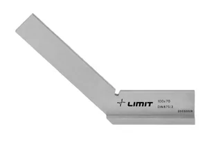 Kątownik ze stopką 135° 100x70 mm Limit - Poziomice, łaty, miary - miniaturka - grafika 1