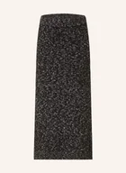 Spódnice - Selected Femme Spódnica Z Dzianiny schwarz - miniaturka - grafika 1