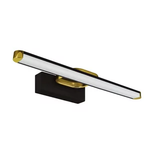 Ścienna lampa Prymus 3847 Ideus LED 7W 4100K nad lustro IP44 czarna złota - Lampy ścienne - miniaturka - grafika 1