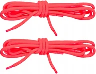 Akcesoria obuwnicze - ELASTYCZNE Sznurówki RÓŻOWE NEONOWE Sznurowadła 150 cm JASKRAWE neon G12-56 - miniaturka - grafika 1