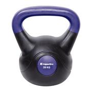 Kettlebell - InSportLine Hantla bitumiczna Kettlebell Dark 20 kg 1IN-10744 - miniaturka - grafika 1