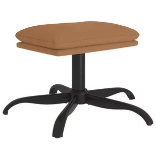 Lumarko Podnóżek, kolor taupe, 60x60x39 cm, tapicerowany mikrofibrą - Pufy i podnóżki - miniaturka - grafika 3