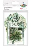 Zabawki kreatywne - Naklejki foliowe Kwiaty białe 30szt - miniaturka - grafika 1
