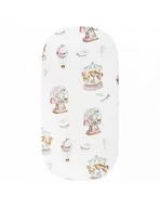 Prześcieradła dla dzieci - Bonjour Cherie prześcieradło bambusowe do gondoli kosza mojżesza 35/75 Lunapark - miniaturka - grafika 1