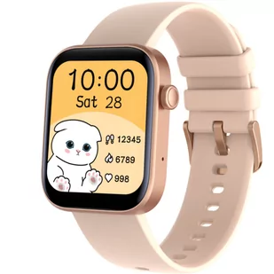 Rubicon RNCE97 Różowy - Smartwatch - miniaturka - grafika 1