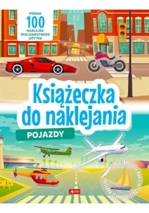 Pojazdy Książeczka do naklejania - Literatura popularno naukowa dla młodzieży - miniaturka - grafika 2