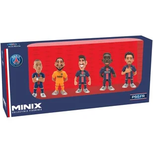 zestaw figurek football psg 5x minix 7cm mbappe dembele sensio marquinhos donnarumma - Figurki dla dzieci - miniaturka - grafika 1