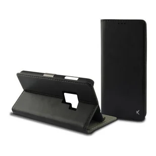 Case Folio na telefon komórkowy Galaxy S9 Plus KSIX Slim Czarny - Etui i futerały do telefonów - miniaturka - grafika 1