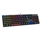 Klawiatury - SPARCO Phanton SPMECHKEYBOARD czarno-niebieska - miniaturka - grafika 1