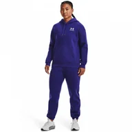 Spodnie sportowe damskie - Damskie spodnie dresowe Under Armour Essential Fleece Joggers - granatowe - UNDER ARMOUR - miniaturka - grafika 1