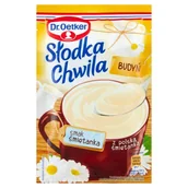 Budyń - Dr. Oetker Słodka Chwila Budyń Śmietankowy 43G Nowa Receptura - miniaturka - grafika 1