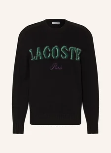 Lacoste Sweter schwarz - LACOSTE - Swetry męskie Lacoste Sweter schwarz - LACOSTE - Swetry męskie - miniaturka - grafika 1