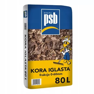 Sobex Kora iglasta 80 l marka własna - Preparaty na chwasty i szkodniki - miniaturka - grafika 1