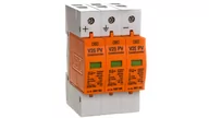 Akcesoria do kolektorów i fotowoltaiki - OBO BETTERMANN Ogranicznik przepięć PV 900V DC Typ 1+2 3P 7kA V25-B+C Typ 1+2 3-PH900 5097447 - miniaturka - grafika 1