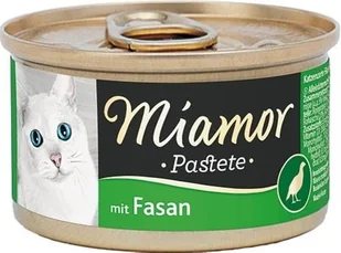 MIAMOR Pasztet mięsny dla kota bażant 85g - Mokra karma dla kotów - miniaturka - grafika 1