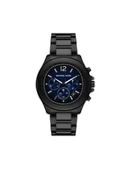 Zegarki męskie - Michael Kors Zegarek MK9193 Czarny - miniaturka - grafika 1