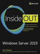 Poradniki hobbystyczne - Windows Server 2019 Inside Out - miniaturka - grafika 1
