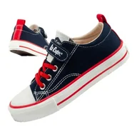 Buty dla dziewczynek - Buty trampki Lee Cooper LCW-25-02-3274K czarne - miniaturka - grafika 1