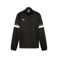 Bluzy dla chłopców - Dziecięca Bluza PUMA TEAMRISE 1/4 ZIP TOP JR 65865803 – Czarny - miniaturka - grafika 1