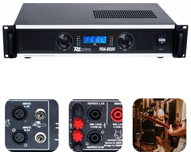 Power Dynamics Wzmacniacz PDA-B500 one size