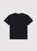 Koszulki męskie - Czarny męski t-shirt oversize - miniaturka - grafika 1