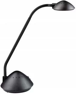 MAUL Lampa stołowa LED MAULarc elastyczne ramię czarna - Lampy stojące - miniaturka - grafika 1